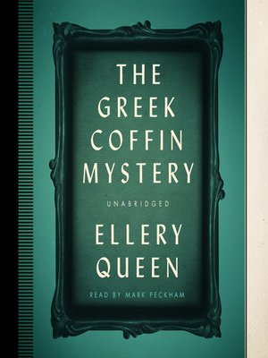 cover image of The Greek Coffin Mystery